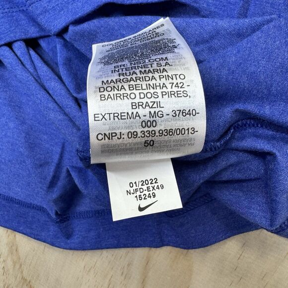 NEW Buffalo Bills Nike Overlap Lockup Mens Short Sleeve Shirt Blue sx XL - Picture 8 of 11